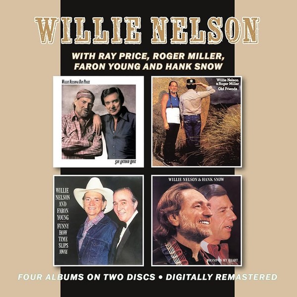 Willie Nelson - San Antonio Rose With Ray Price / Old Friends With Ro - G4Z-image