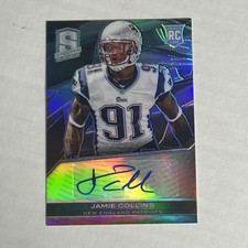 Jamie Collins Auto 2013 Panini Spectra #143