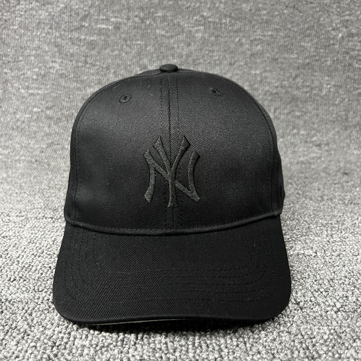 New York Yankees '47 Brand Toddler MVP Hat Black on Black Snapback Cap NY MLB