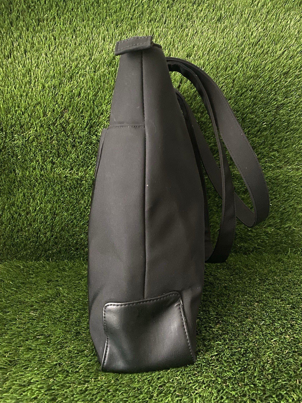 Fossil Black Nylon Rectangular Shoulder Bag Y2K S… - image 5