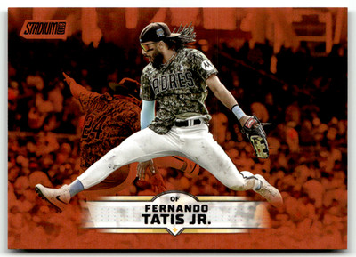 2025 Topps Stadium Club MLB No. 191 Fernando Tatis Jr. Orange