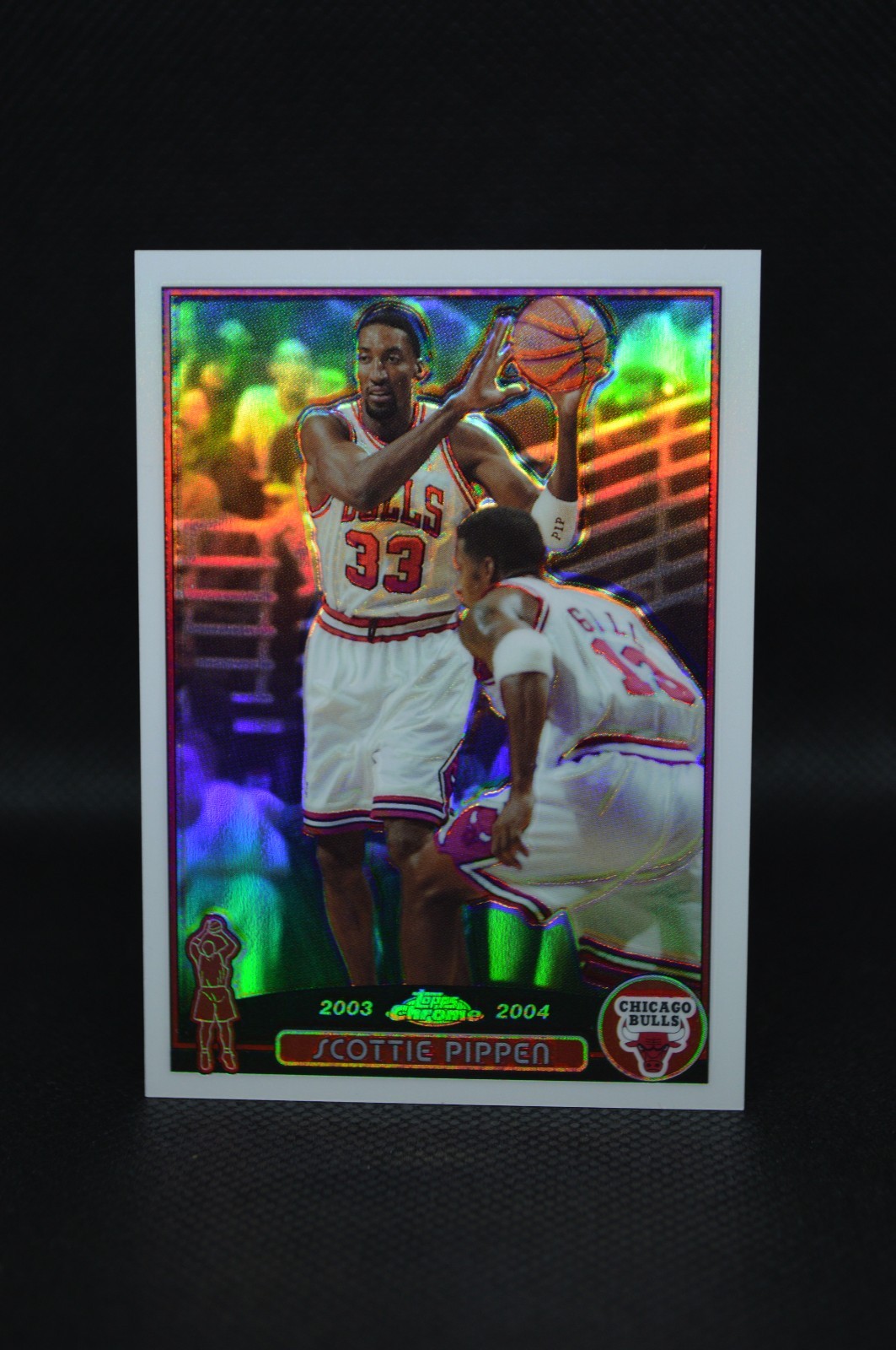 2003-04 Topps Chrome - Scottie Pippen #49 Refractor Chicago Bulls