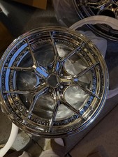 19 Hre 2-piece Forged Chrome Wheels 5x112