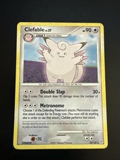 Clefable 22/130 Diamond and Pearl Regular Rare MP Pokemon TCG Card