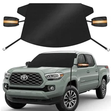 For Toyota Tundra Windshield Snow Cover Frost Guard Ice Protector Mirror Cover