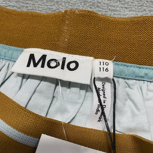 Molo Skirt Girls Kids Size 5-6 Llama Animal Print All Over Blue 110/116 Mini - Picture 4 of 11