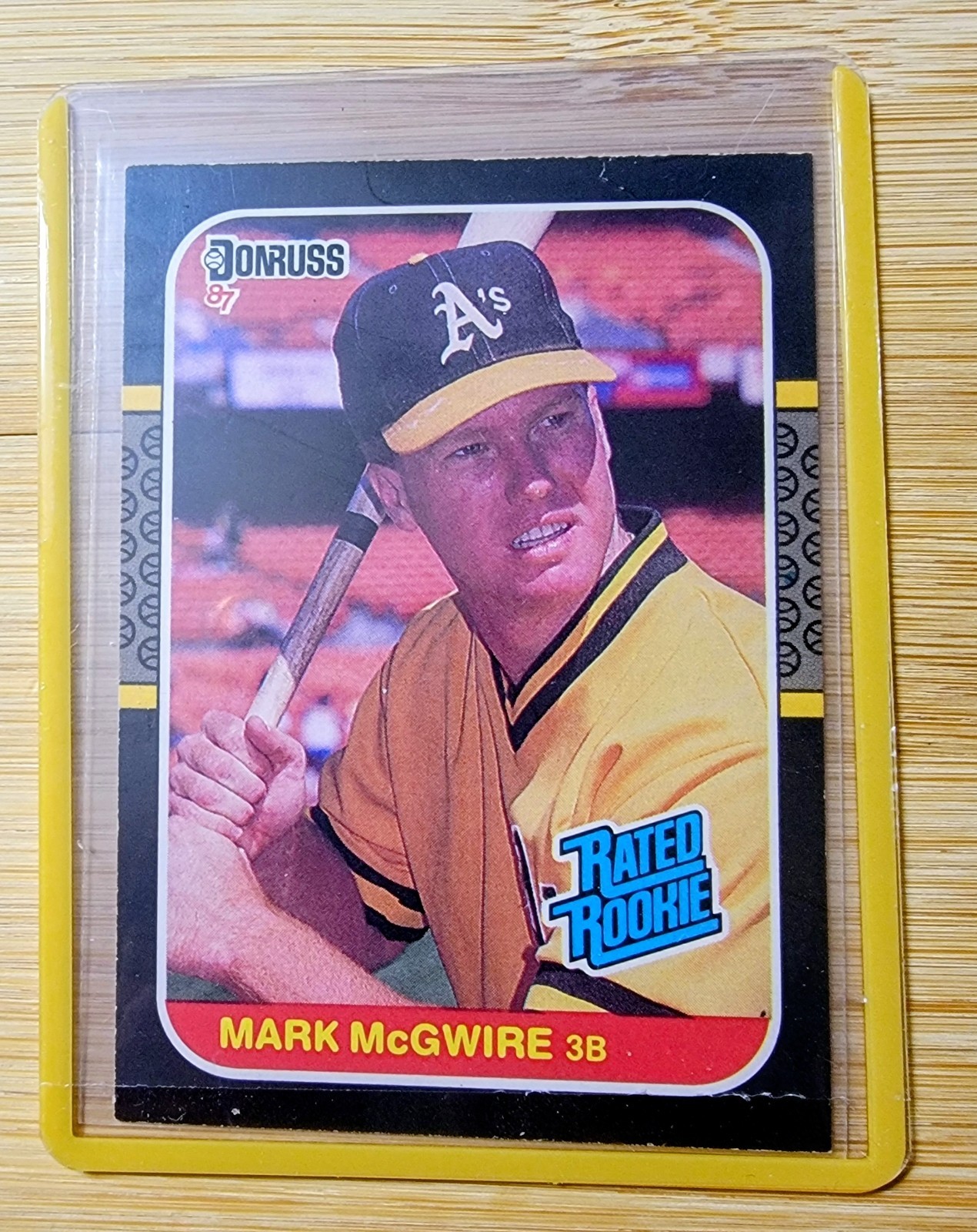 1987 Donruss  Mark McGwire Rated Rookie #46