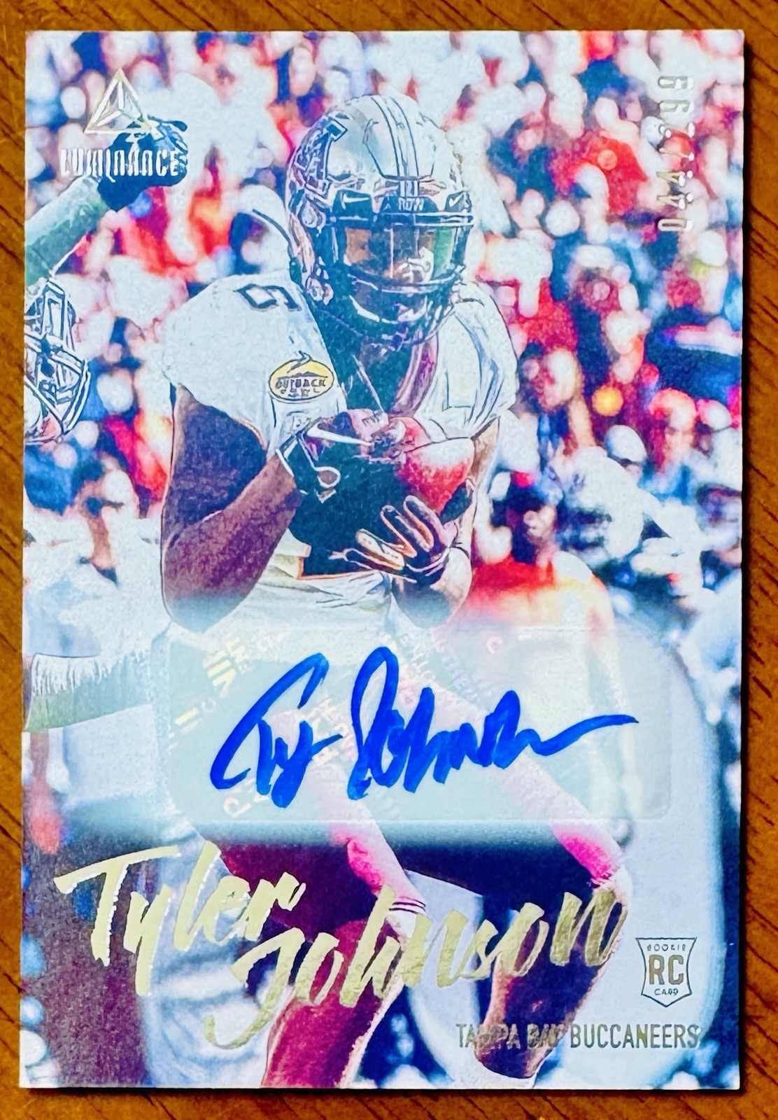 2020 Luminance #151 Tyler Johnson ROOKIE AUTO /299 Cowboys Buccaneers Autograph