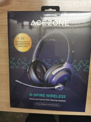 ACEZONE A-Spire Wireless 2.4Ghz Hybrid ANC Gaming Headset (ASpire, A Spire)