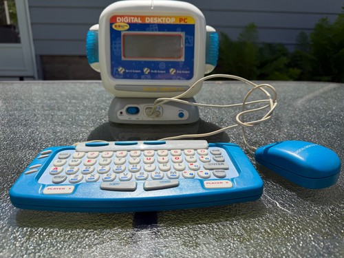 Vtg KB Learning Toys 90s Desktop Kids Educational Toy Computer Keyboard Mouse