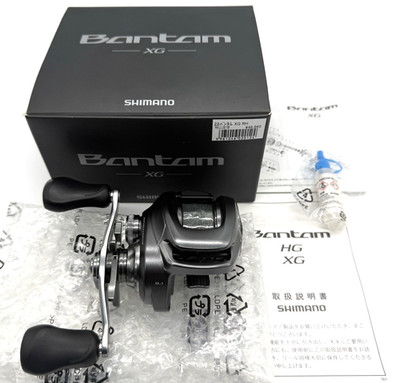 SHIMANO 22 Bantam XG Right Handed Baitcasting Reel w/Box From JAPAN ''Near Mint+''