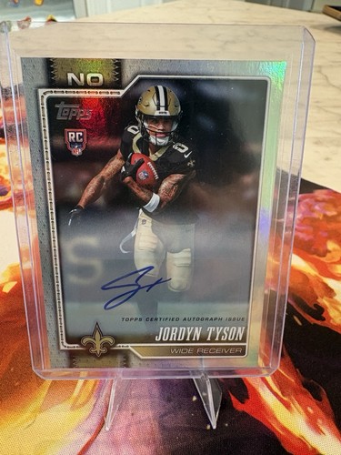 2026 Topps - Rookies Jordyn Tyson #320 (RC) Autograph