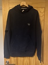 Barbour Men’s Navy Blue Hoodie With Logo Size M