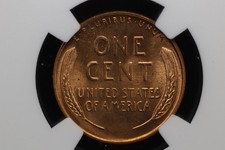 NGC 1954 Grade MS 65 Lincoln Wheat US Small Cents (1909-1958) for