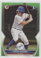 2023 Bowman Prospects Neon Green 49/399 Logan Wagner #BP-36 11nq