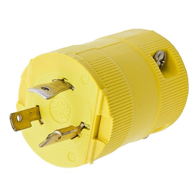 Hubbell Hbl2331vy 20A Locking Plug 2P 3W 277Vac L7-20P Yl
