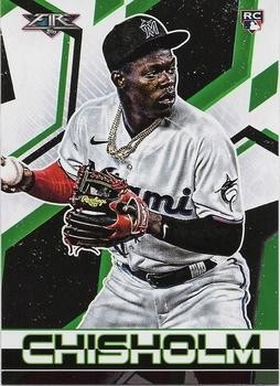 2021 Topps Fire #40 Jazz Chisholm