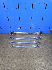 Blue-point Bxor704 38-34 4-piece 12-point Offset Ratcheting Box Wrench Set Blue-point Bxor704 38-34 4-piece 12-point Offset Ratcheting Box Wrench Set