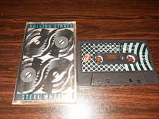 ROLLING STONES- STEEL WHEELS- CASSETTE TAPE ALBUM 1989