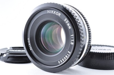 Nikon Ais Ai-s NIKKOR 50mm f/1.8 [Near MINT] Pancake Prime Objektiv aus Japan...