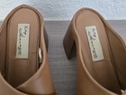 Vintage Havana Women's Criss Cross Mule Sandals Tan Studded Block Heel Size 8.5 — photo 2