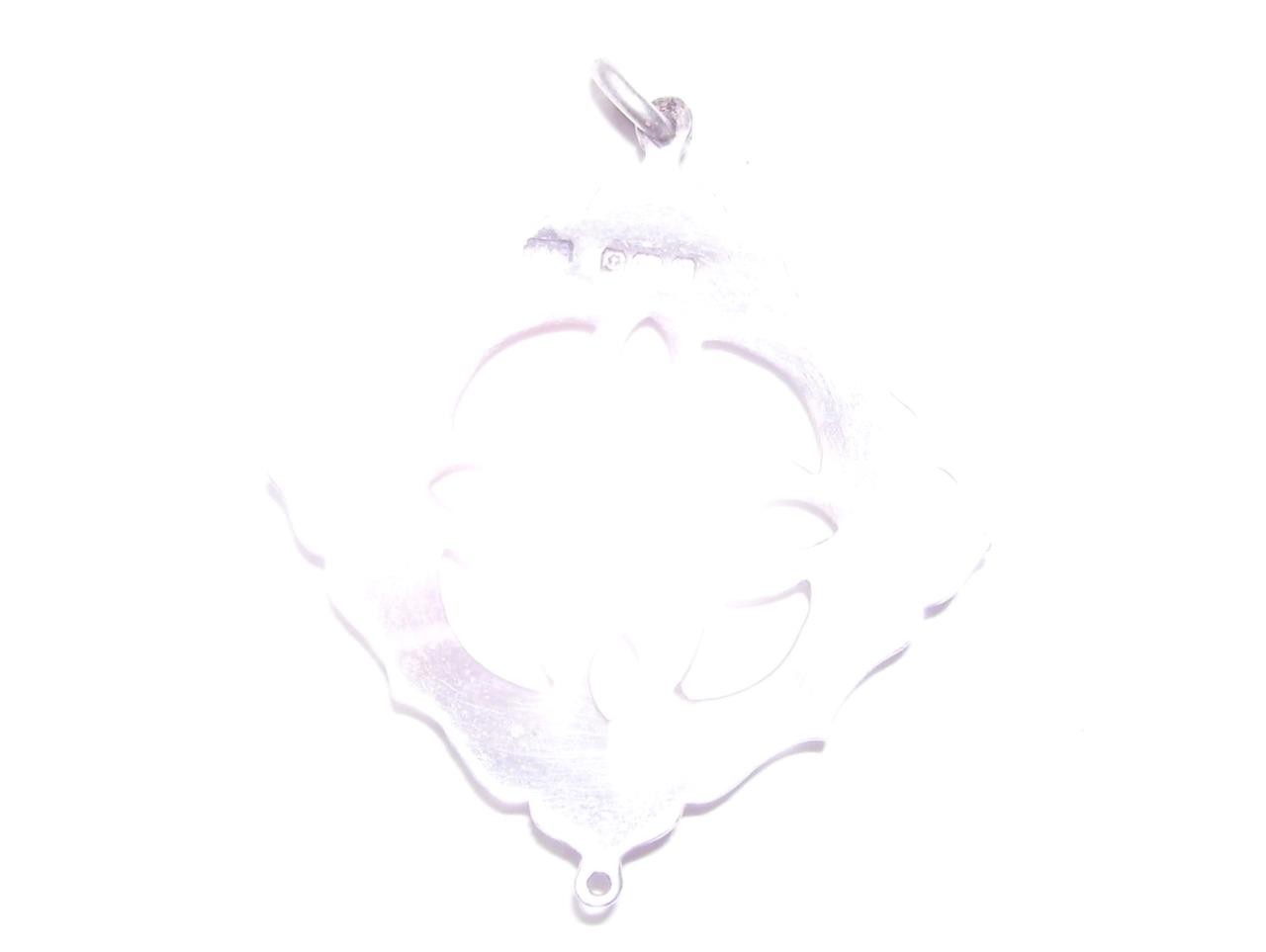 Exquisite Fine Antique Solid Silver Turquoise Ena… - image 4