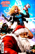 BATMAN SANTA CLAUS SILENT KNIGHT #3 DERRICK CHEW CARD STOCK VARIANT 2023 DC NM