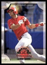 Aaron Boone 1998 Leaf #23 Cincinnati Reds MLB READ FREE SHIPPING AutographDen