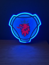  Scania inspired logo Lightbox for your truck back board, man cave or garden bar