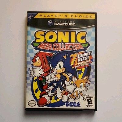 SEGA Sonic Mega Collection Player's Choice GC Complete w/ Manual E