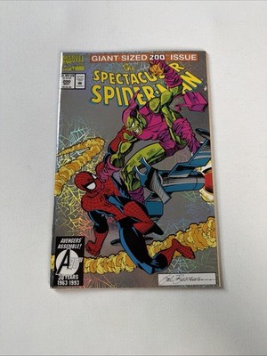 the Spectacular Spider-Man (Marvel, 1993) comic #200 Foil Cover