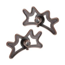 2pcs Billiards Bridge Heads Billiard Equipment Accessories Heads Pool Cue