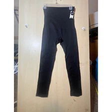 EMPETUA Black High Waisted Shaping Leggings Seamless Compression L