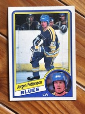1984-85 O-Pee-Chee #189 Jorgen Pettersson  St. Louis Blues V64246