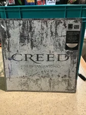 Creed Live In San Antonio 2Lp RSD 2025 BLACK FRIDAY Limited Silver Vinyl New