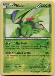 Virizion 17/98 Reverse Holo Black & White Emerging Powers