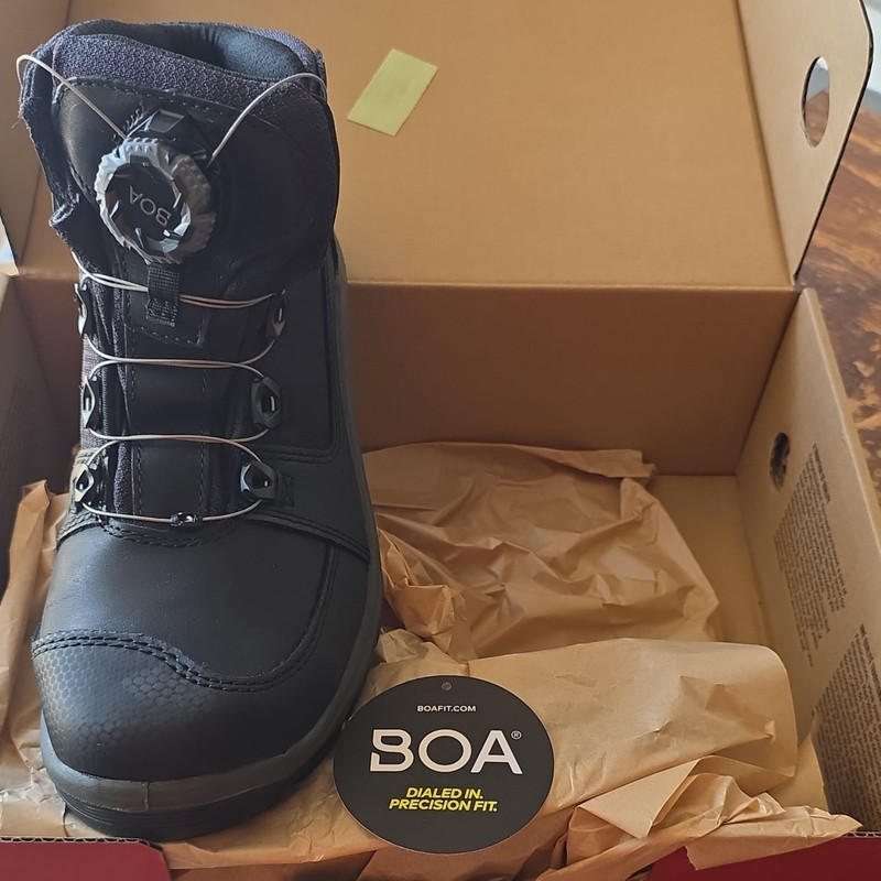Red Wing Shoes 6614 Men’s Safety Toe Work Boots BOA EH Size 9 D