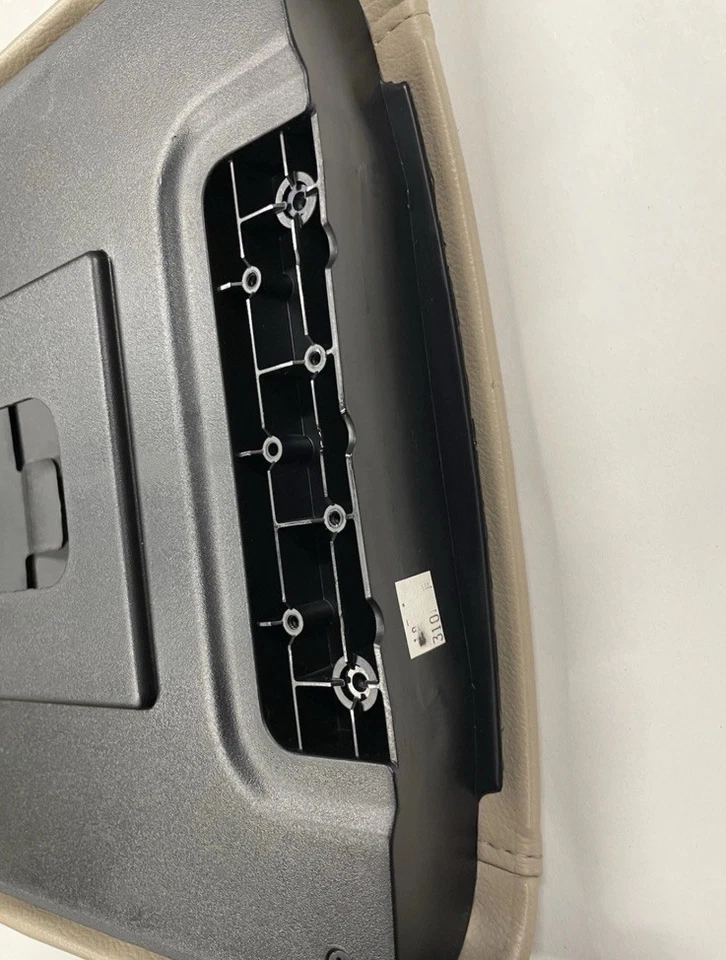 Apoio de braço tampa console central Ford Expedition 2003-2006 fabricante de equipamento original bronzeado - Imagem 4 de 4