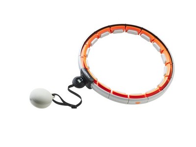 CRIVIT Hula-Hoop-Reifen mit Gewicht (Orange) - B-Ware neuwertig
