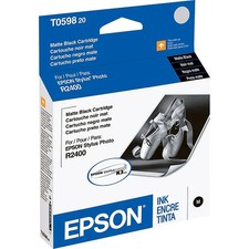 New Genuine Epson T059820 Matte Black Ink Cartridge Stylus Photo R2400