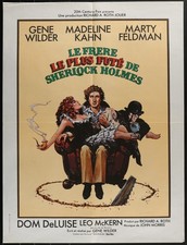 SHERLOCK HOLMES's SMARTER BROTHER 1975 Original Movie Poster French Gene Wilder