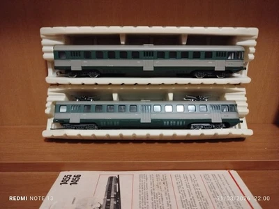 Elettrotreno RIVAROSSI ALE 803 FS Motrice + rimarchiata Art. 1456 vintage - Photo 1/4