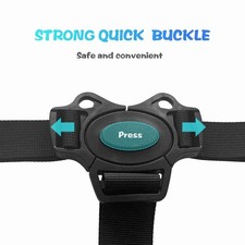 Baby Safety Belt Adjustable 3 Point Harness Baby High Chair Straps Seat Bel CJYZ