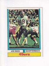 1974 Topps #488 JOE REED SHARP! (COL)
