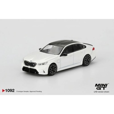 BMW M5 (RHD) Alpine White 1:64 Mini GT Model Car (MGT01092-R)
