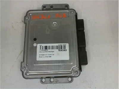 Gebrauchter Motorberechner CITROEN C3 I Phase 2 - 1.6 HDi 16V 92PS - - Bild 1 von 4