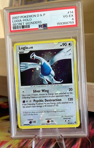 Lugia graded PSA 4 for sale on eBay