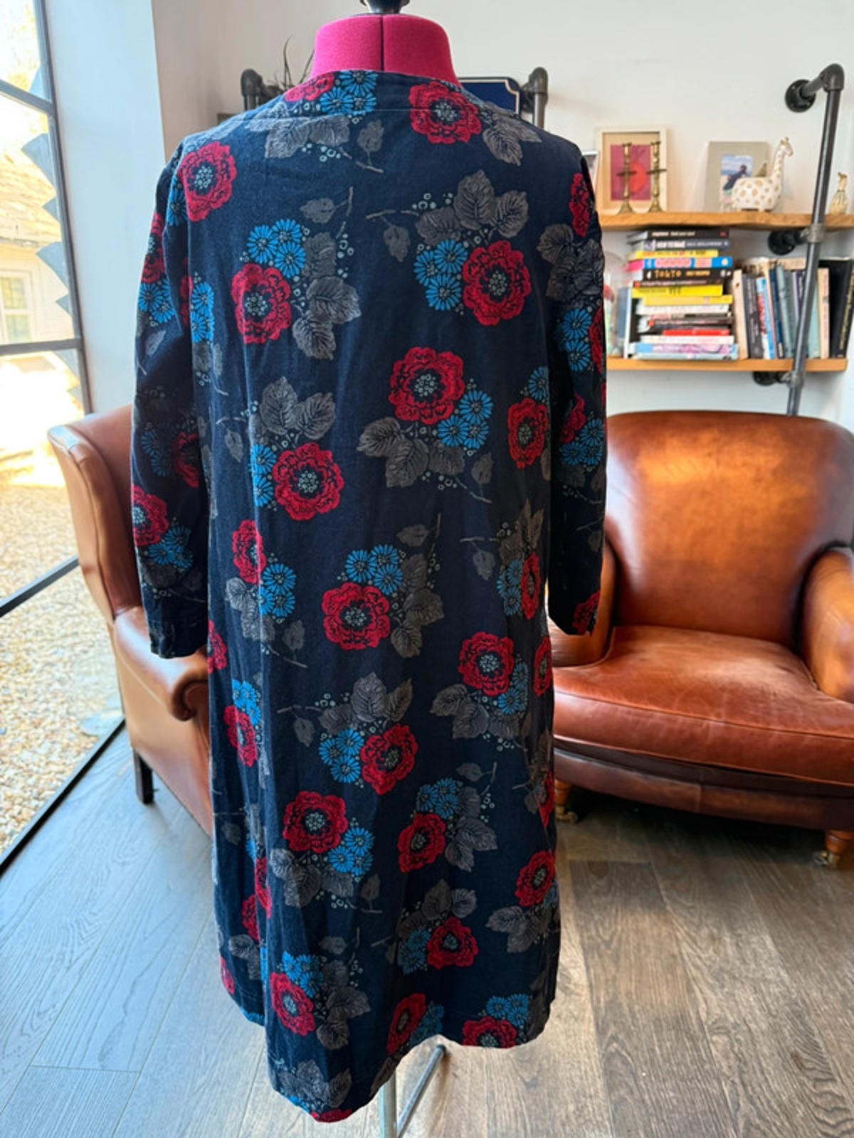 Seasalt Cornwall Drift Away Corduroy Tunic Dress Size 10 Pockets RRP £65 image 4