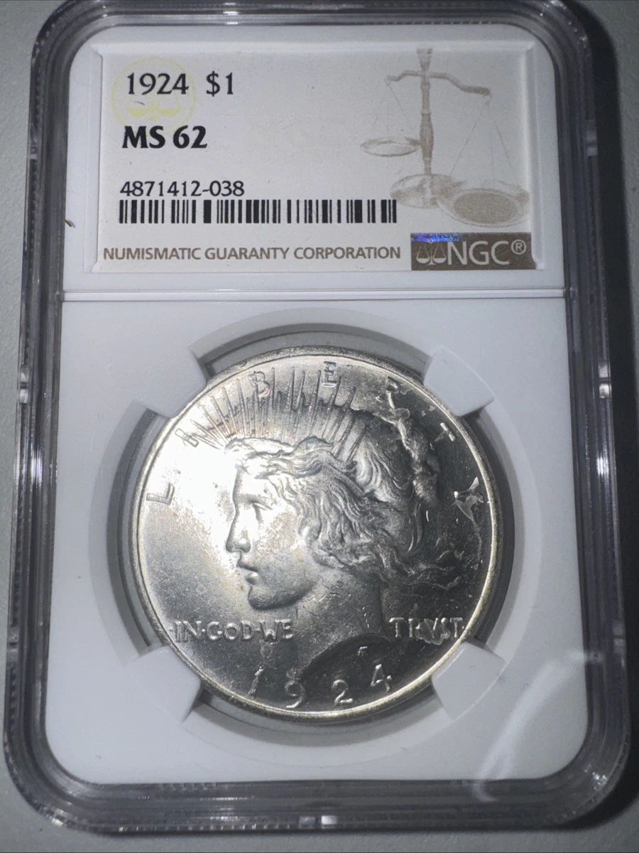 1924 Peace Dollars for sale | eBay