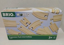 BRIO World Expansion Pack Intermediate Wooden Train Set 16 Pieces 33402 - New
